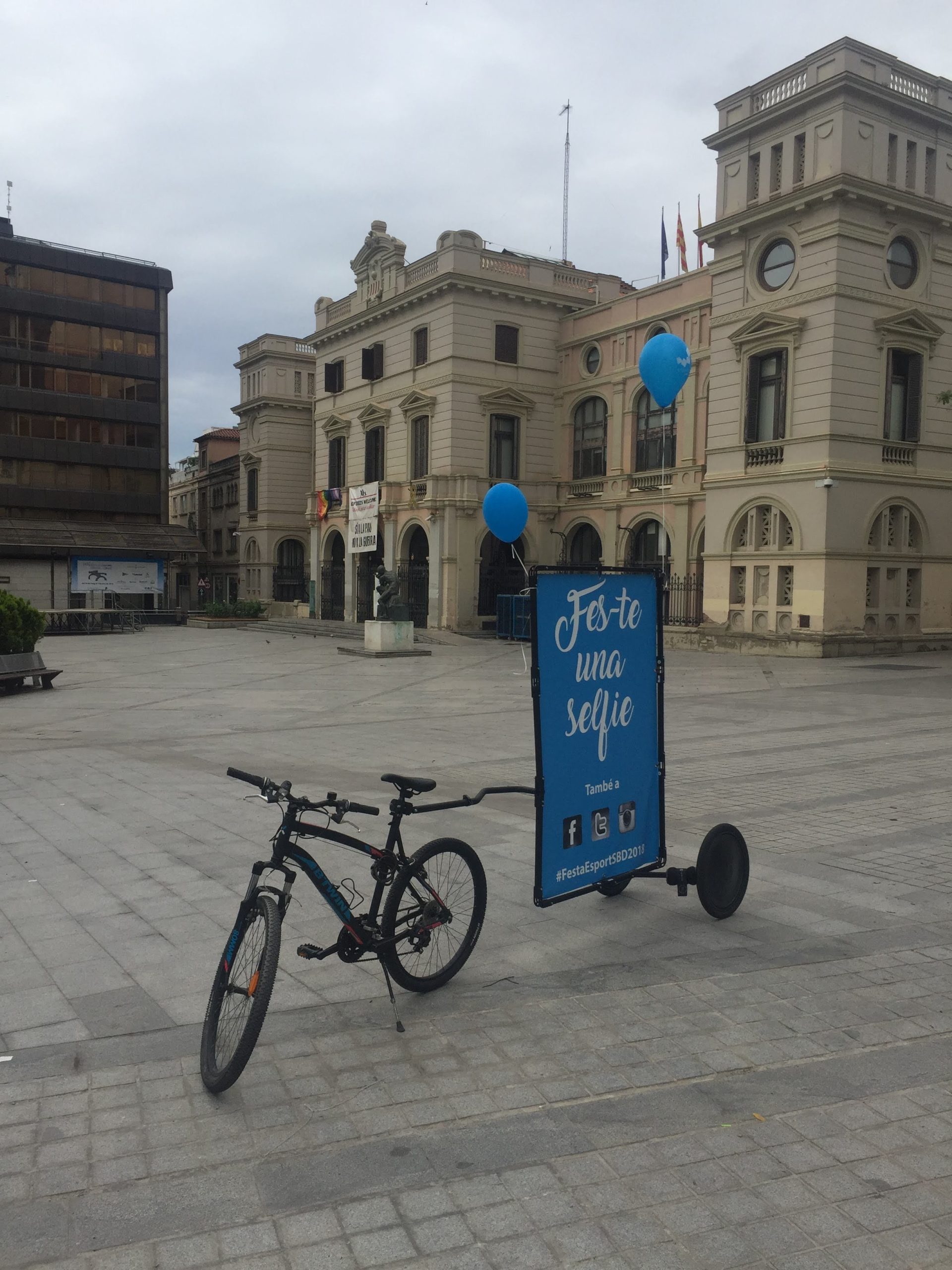 Bicicletas con Publicidad Innovación en Marketing Móvil